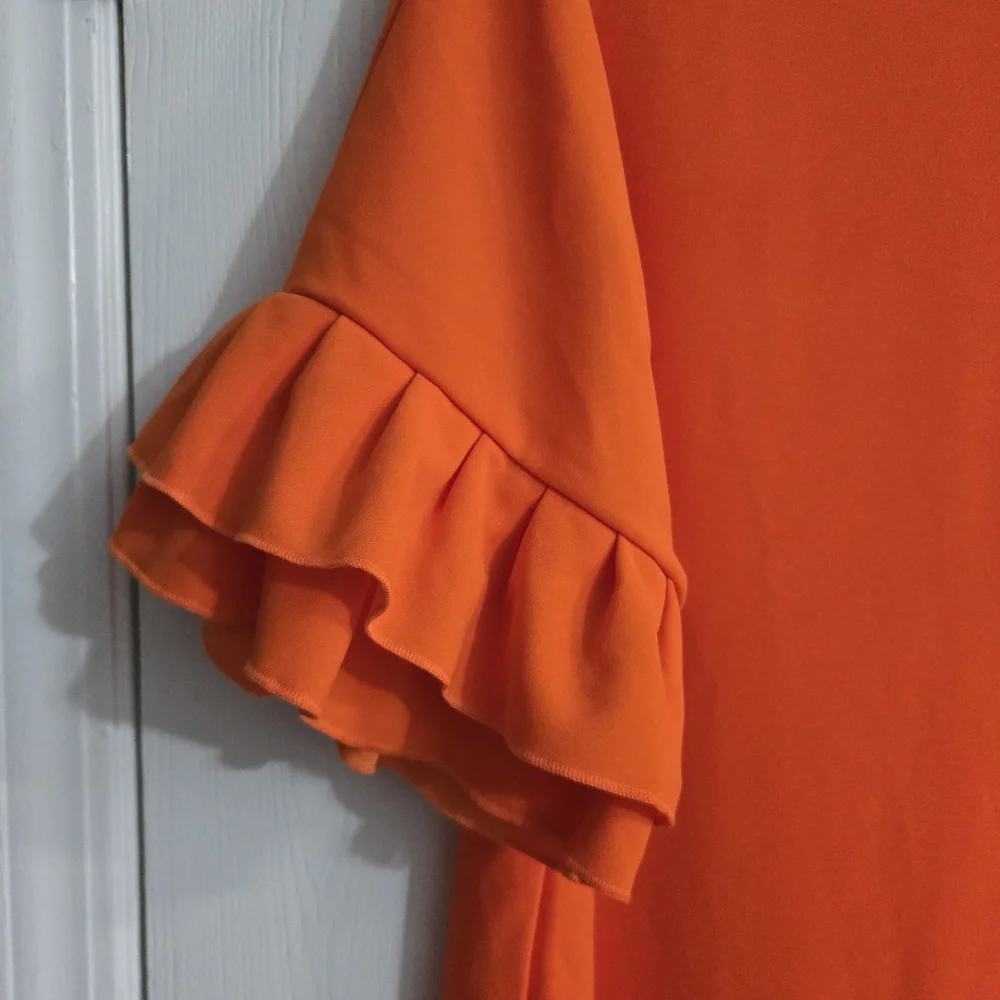 EKaliy Vibrant Orange Top - Picture 3 of 10
